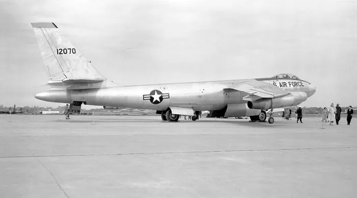 Framed Print : Boeing TB-47B Stratojet 51-2070 Framed Print : Boeing TB-47B Stratojet 51-2070