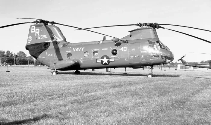 Framed Print : Boeing-Vertol HH-46D Sea Knight 152520 Framed Print : Boeing-Vertol HH-46D Sea Knight 152520