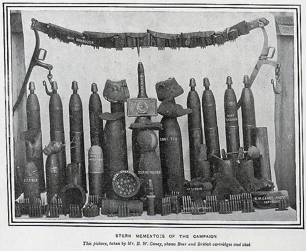 Boer and British munition mementos