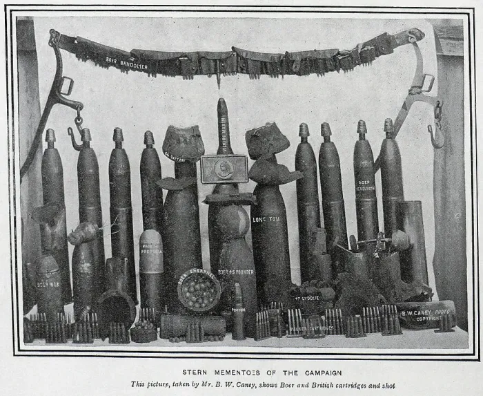 Framed Print : Boer and British munition mementos Framed Print : Boer and British munition mementos