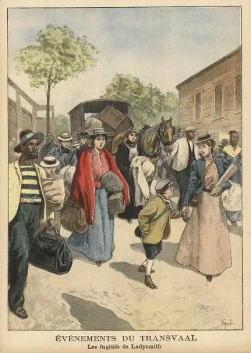 Framed Print : Boer / Refugees / Tofani Framed Print : Boer / Refugees / Tofani