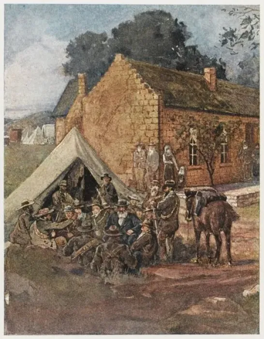 Framed Print : Boer War: Boer Council Framed Print : Boer War: Boer Council