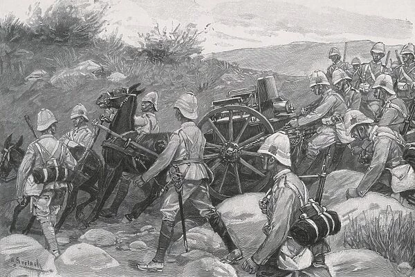 Boer War  /  Maxim Gun