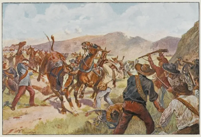 Framed Print : Boer War; Modderspruit Framed Print : Boer War; Modderspruit