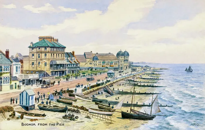 Framed Print : Bognor Regis, Sussex, viewed from the Pier Framed Print : Bognor Regis, Sussex, viewed from the Pier