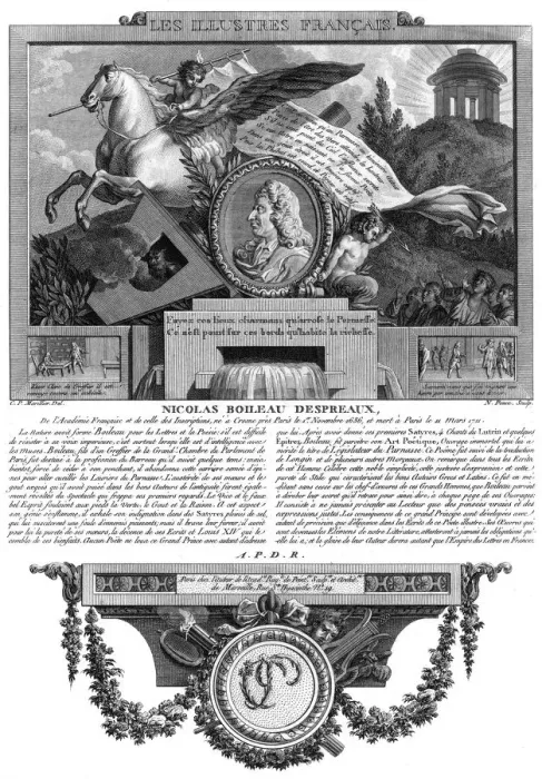 Framed Print : Boileau Despreaux Framed Print : Boileau Despreaux