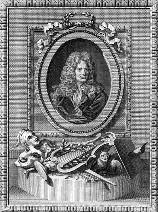 Framed Print : Boileau-Despreaux (Coll Framed Print : Boileau-Despreaux (Coll
