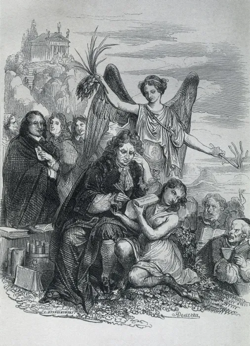 Framed Print : BOILEAU, Nicolas, also called Boileau-Despr页x Framed Print : BOILEAU, Nicolas, also called Boileau-Despr页x