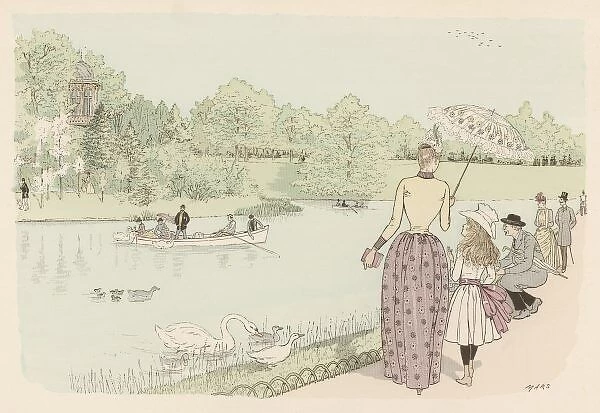 Bois De Boulogne 1890