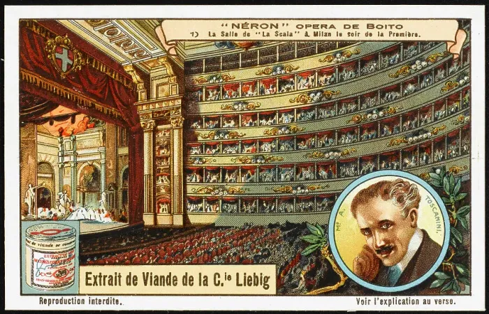 Framed Print : BOITO NERONE LIEBIG 1 Framed Print : BOITO NERONE LIEBIG 1