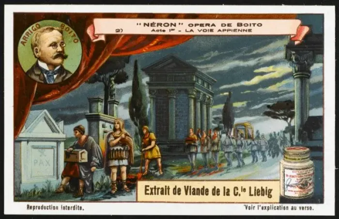 Framed Print : Boito Nerone Liebig 2 Framed Print : Boito Nerone Liebig 2