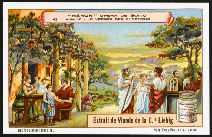 Framed Print : Boito Nerone Liebig 4 Framed Print : Boito Nerone Liebig 4