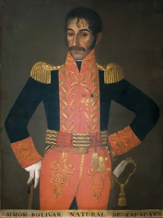 Framed Print : BOLIVAR, Sim1783-1830). Venezuelan military Framed Print : BOLIVAR, Sim1783-1830). Venezuelan military