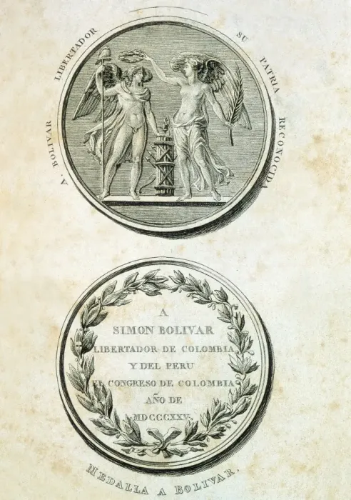 Framed Print : BOLIVAR, Simon (1783-1830) Framed Print : BOLIVAR, Simon (1783-1830)