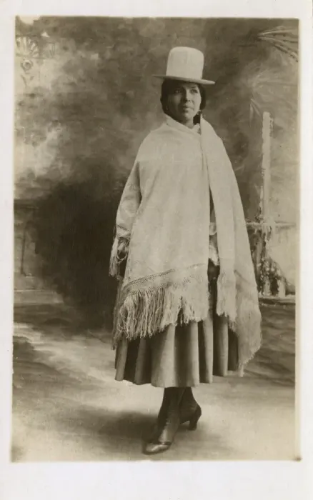 Framed Print : Bolivian Woman in Traditional Costume Framed Print : Bolivian Woman in Traditional Costume