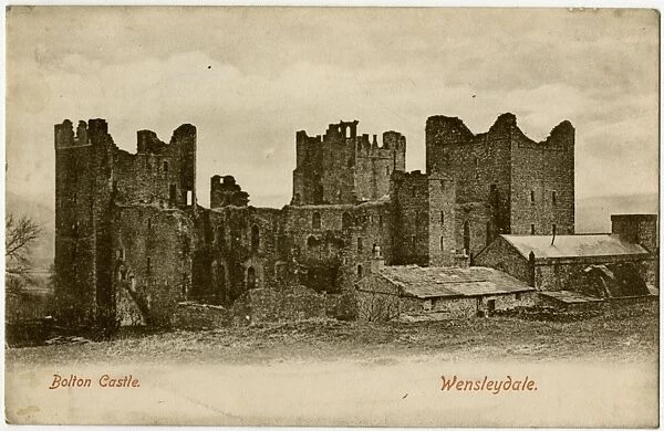 Bolton Castle, Wensleydale, North Yorkshire, England