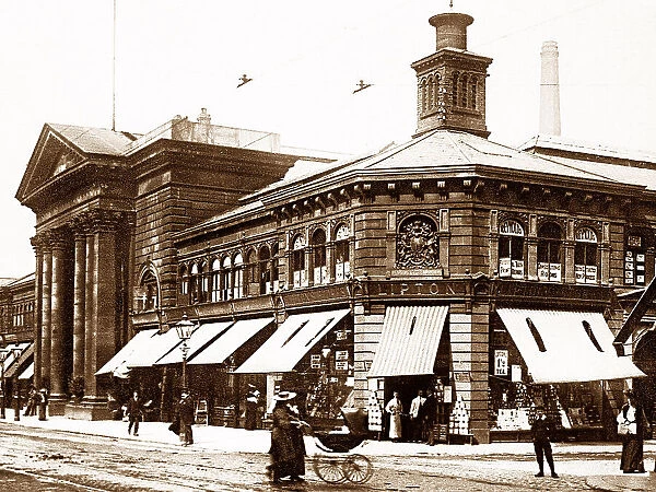 Bolton Market Hall early 1900s
