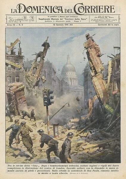 Bomb Damage in London