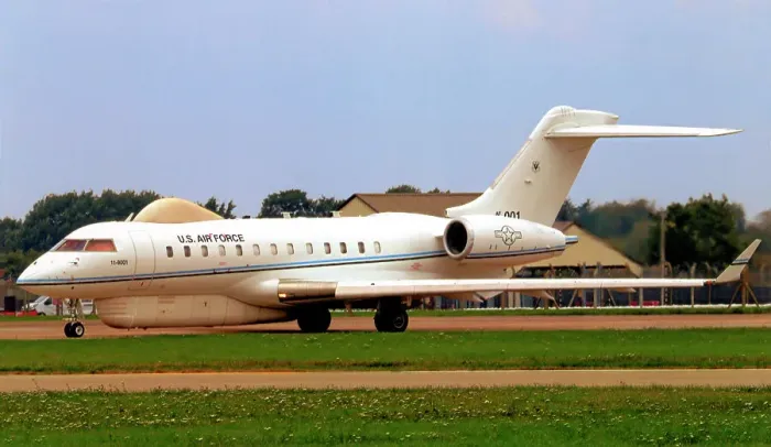 Framed Print : Bombardier E-11A Global Express 11-9001 Framed Print : Bombardier E-11A Global Express 11-9001
