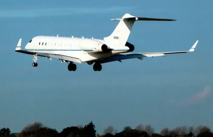 Framed Print : Bombardier E-11A Global Express 11-9355 Framed Print : Bombardier E-11A Global Express 11-9355