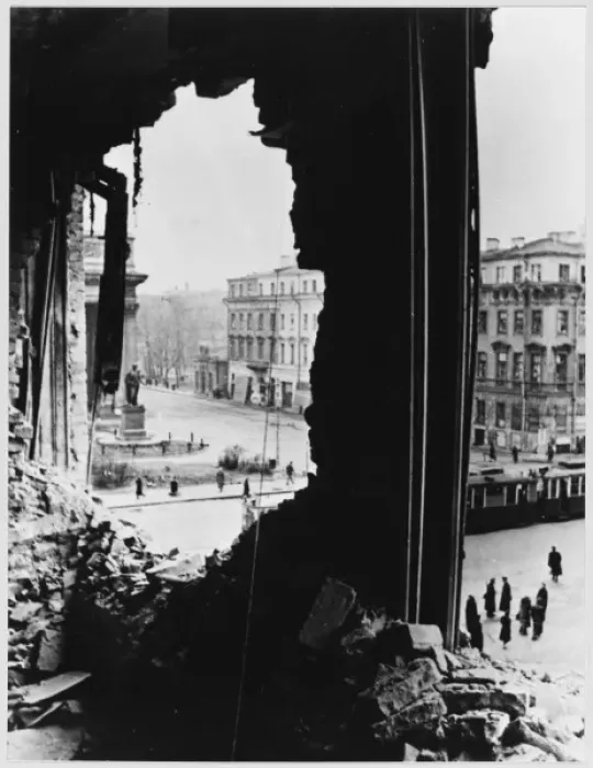Framed Print : After Bombardment Framed Print : After Bombardment