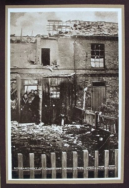 Bombardment of Lowestoft by the Germans