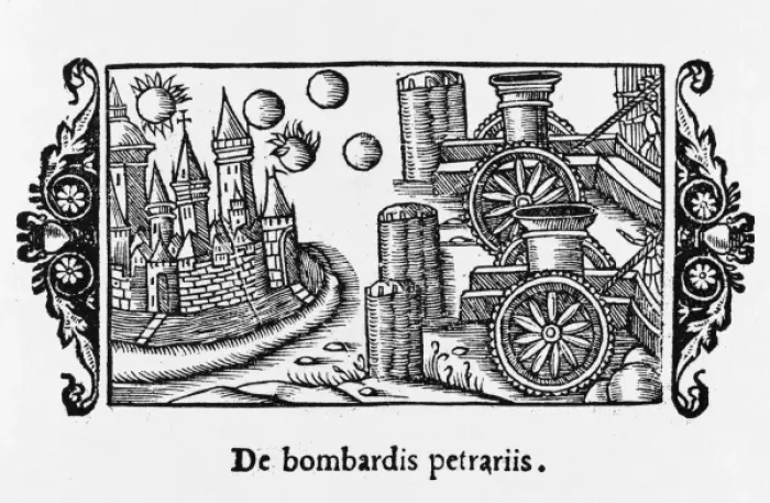 Framed Print : Bombards 1555 Framed Print : Bombards 1555