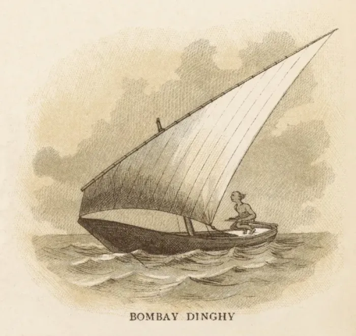 Framed Print : Bombay Dinghy Framed Print : Bombay Dinghy