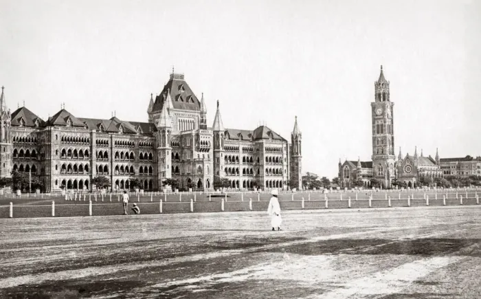 Framed Print : Bombay (Mumbai) circa 1870 - View from Churchgate (now Veer Nariman Street) Framed Print : Bombay (Mumbai) circa 1870 - View from Churchgate (now Veer Nariman Street)