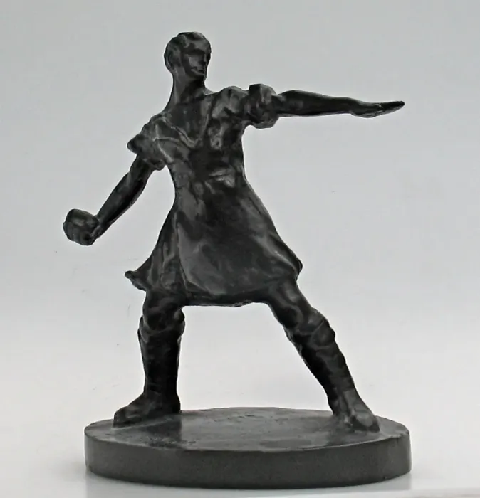 Framed Print : The Bomber - A Highlander throwing a Mills bomb Framed Print : The Bomber - A Highlander throwing a Mills bomb