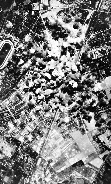 Bombing of Berlin, Germany; Second World War, 1944