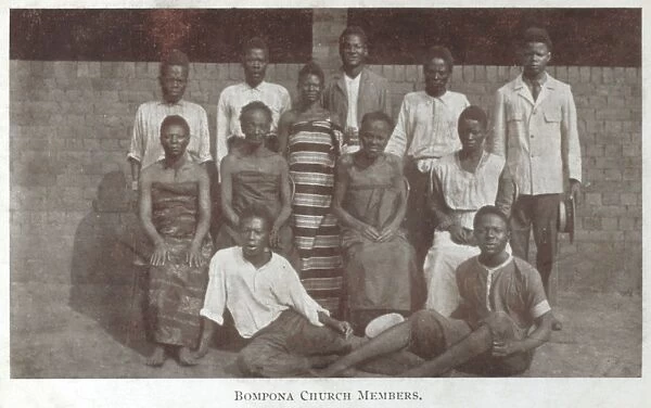 Bompona Church Members - Mozambique, Africa