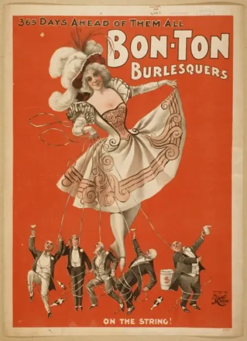 Framed Print : Bon Ton Burlesquers 365 days ahead of them all Framed Print : Bon Ton Burlesquers 365 days ahead of them all
