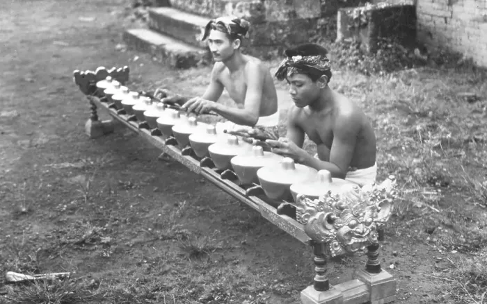 Framed Print : Bonang Players - Bali Framed Print : Bonang Players - Bali