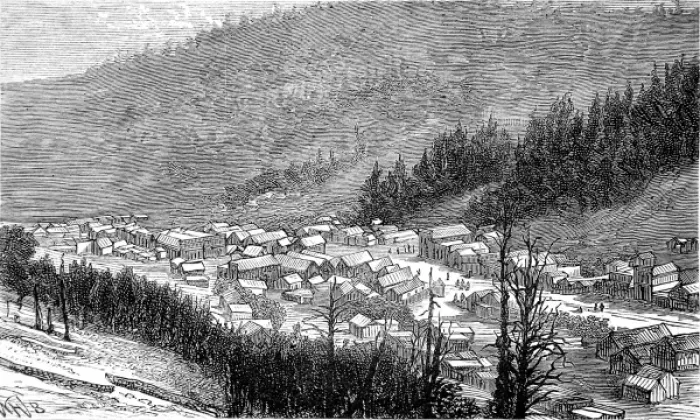 Framed Print : Bonanza, Sagnache County, 1881 Framed Print : Bonanza, Sagnache County, 1881