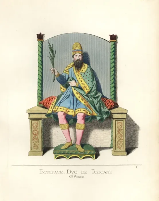 Framed Print : Boniface III, Margrave of Tuscany (c1052) Framed Print : Boniface III, Margrave of Tuscany (c1052)