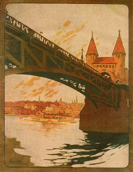 BONN  /  RHINE BRIDGE 1927