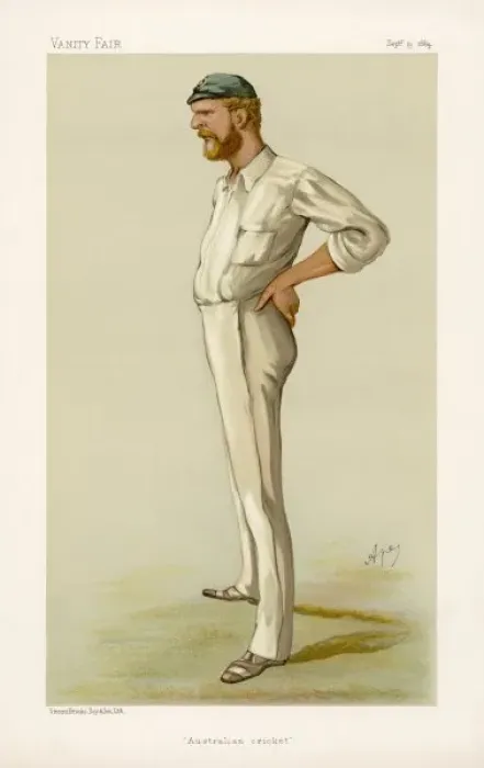 Framed Print : Bonnor / Cricketer Framed Print : Bonnor / Cricketer