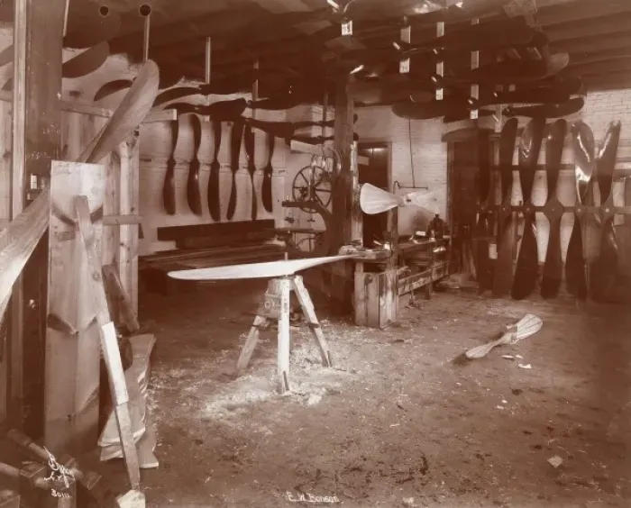 Framed Print : Bonson propellor factory Framed Print : Bonson propellor factory