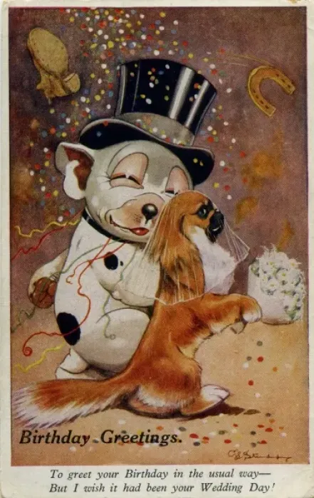 Framed Print : Bonzo & Chee-Kee get married Framed Print : Bonzo & Chee-Kee get married