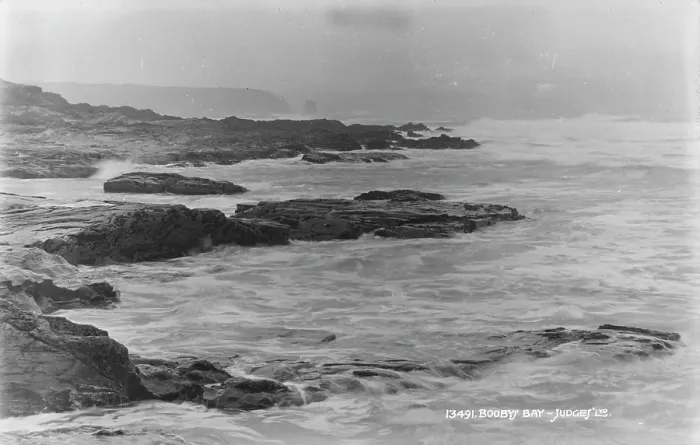 Framed Print : Booby Bay. This image captures the rugged coastline of Booby Bay Framed Print : Booby Bay. This image captures the rugged coastline of Booby Bay