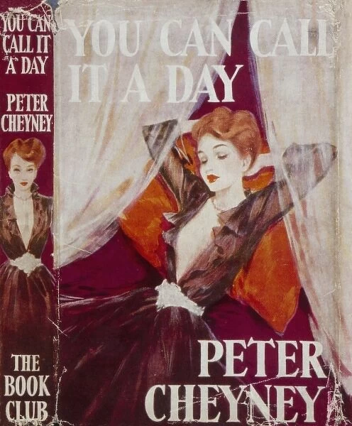 Wall art vintage Pulp book cover All the way Poster Reproduction