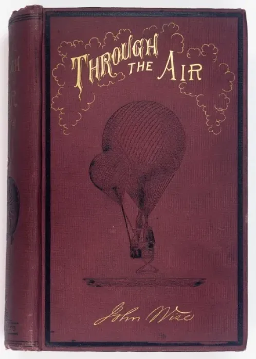 Framed Print : Book cover design, Through the Air