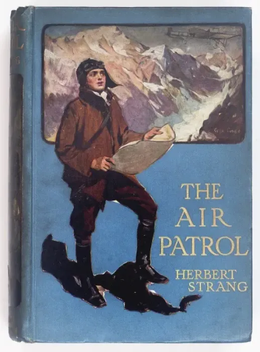 Framed Print : Book cover design, The Air Patrol Framed Print : Book cover design, The Air Patrol
