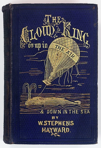 Book cover design, The Cloud King