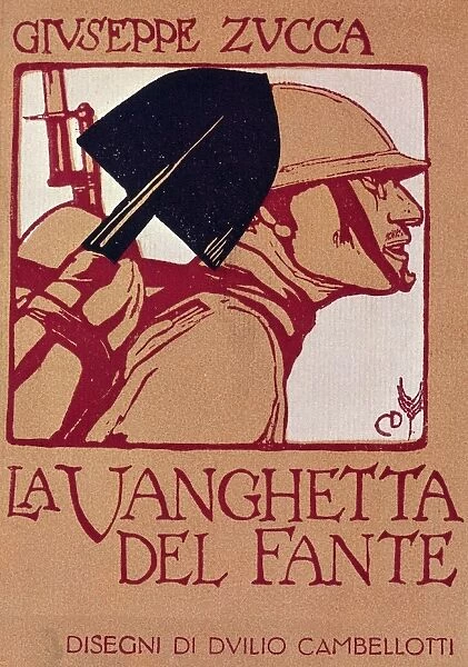 Book cover design, La Vanghetta del Fante