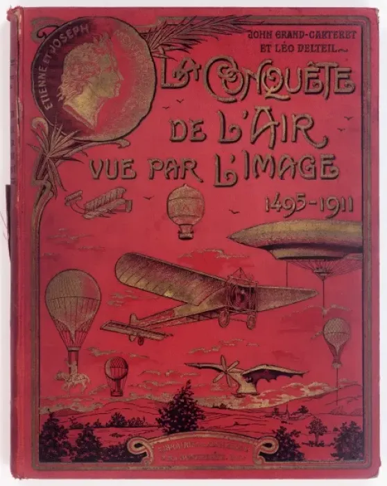 Framed Print : Book cover, La Conquete de l Air Framed Print : Book cover, La Conquete de l Air