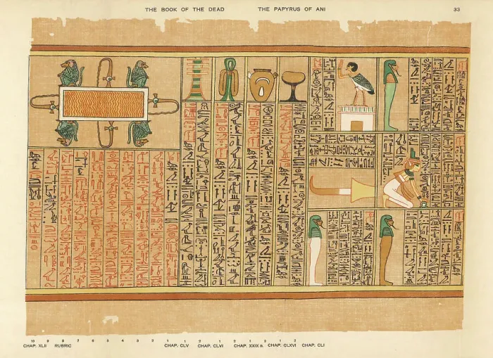 Framed Print : BOOK OF THE DEAD / 33 Framed Print : BOOK OF THE DEAD / 33