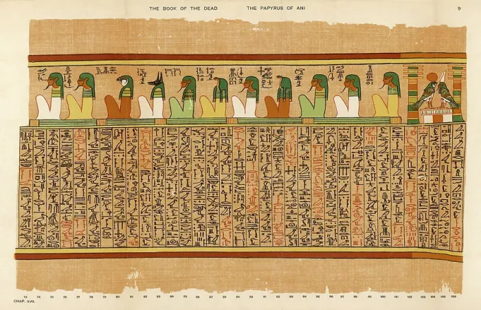 Framed Print : BOOK OF THE DEAD / PLATE 9 Framed Print : BOOK OF THE DEAD / PLATE 9