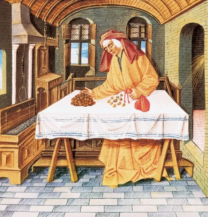 Framed Print : The Book of Good Morals by Jacques Le Grant (1464) Framed Print : The Book of Good Morals by Jacques Le Grant (1464)
